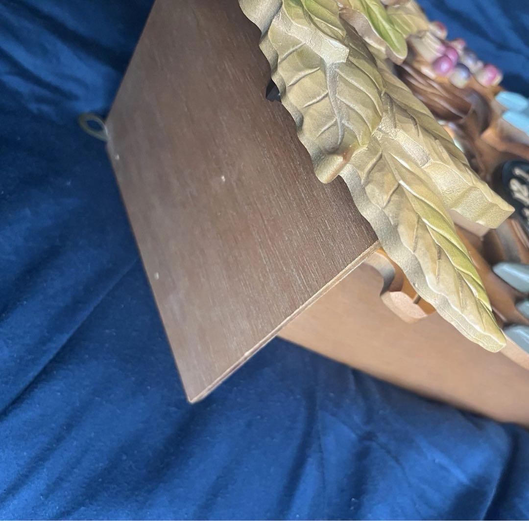 希少　となりのトトロ 掛け時計 からくり時計 アニメーション　宮崎駿　リズム