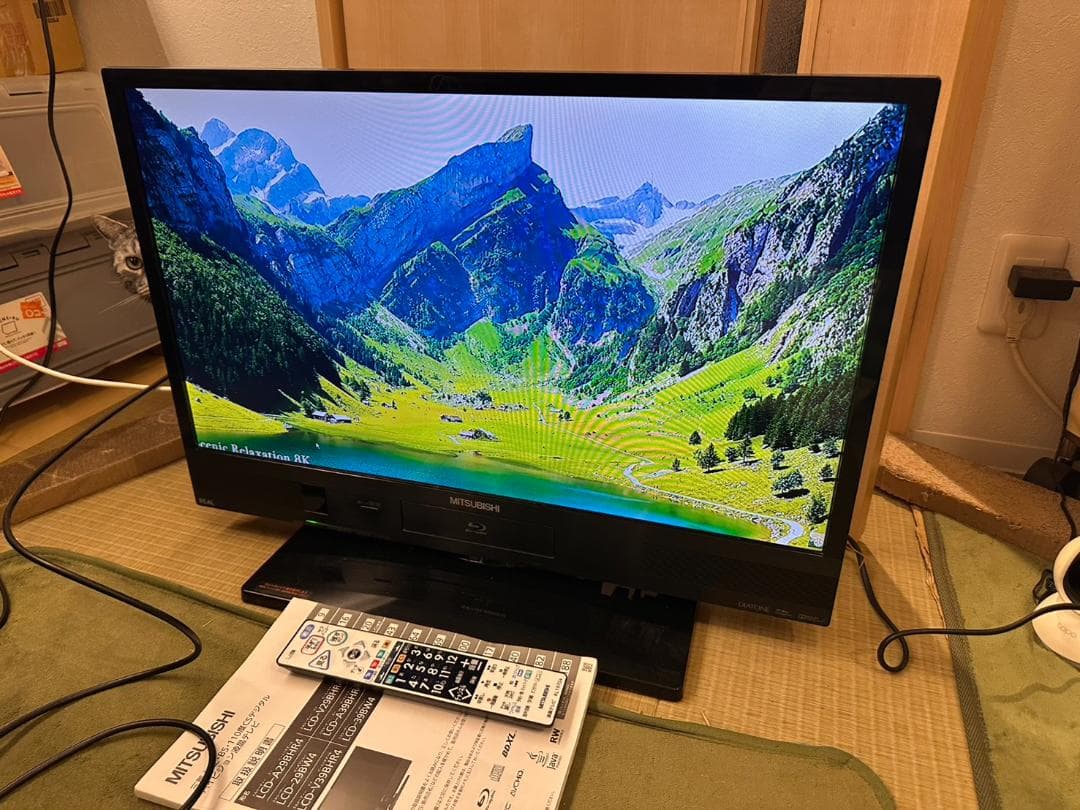 三菱 29型 テレビ Blu-ray&HDD内蔵 LCD-V29BHR4 超美品