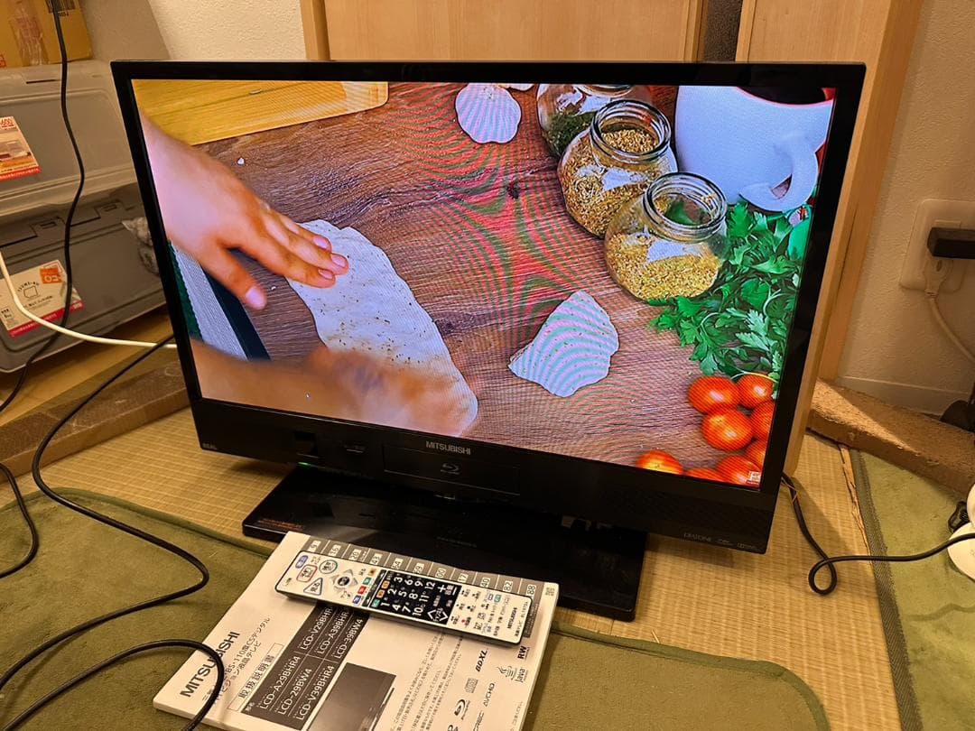 三菱 29型 テレビ Blu-ray&HDD内蔵 LCD-V29BHR4 超美品