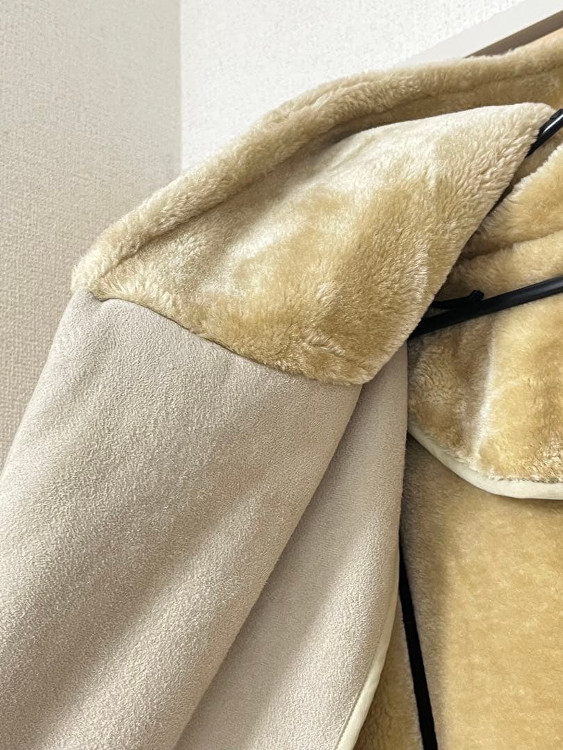 1piu1uguale3 ECO MOUTON ラップコート