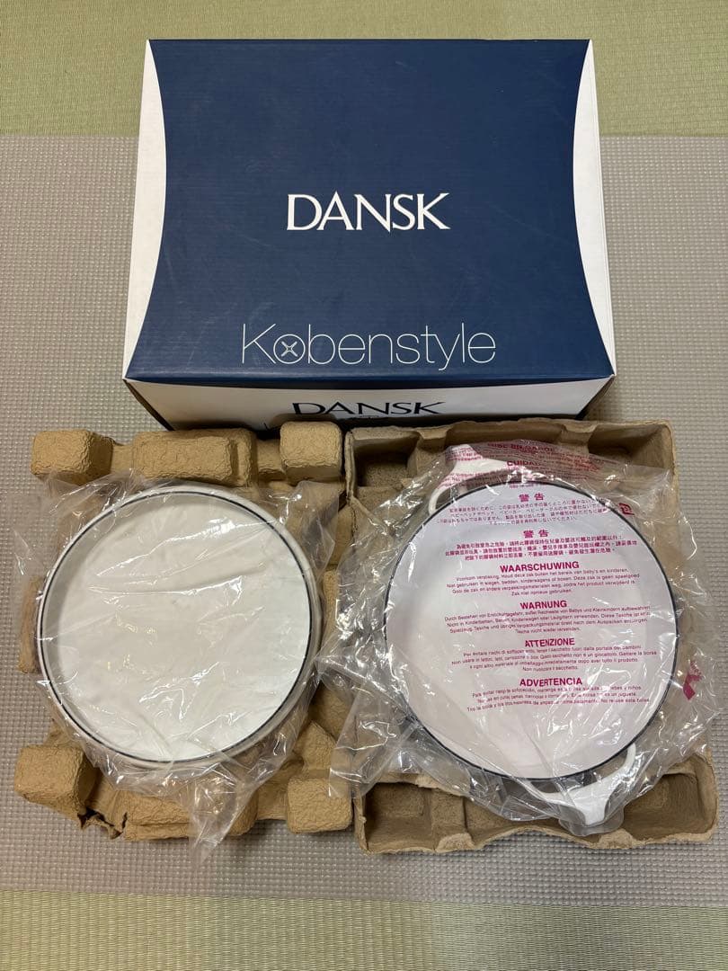 【新品未使用】DANSK ホーロー鍋 18cm 2Qt
