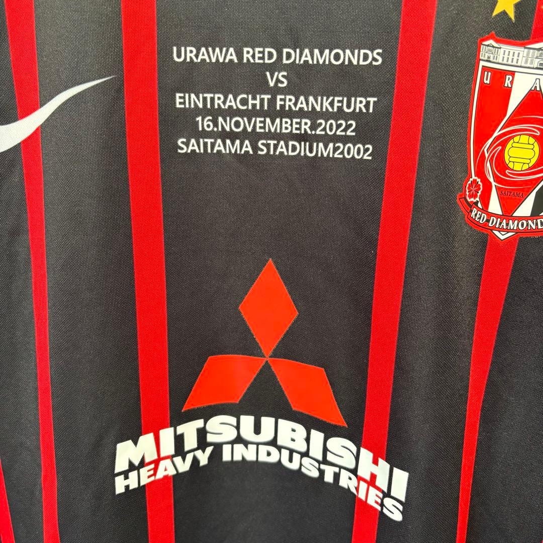 浦和レッズ 2022年フランクフルト戦 限定ユニフォーム　Lサイズ