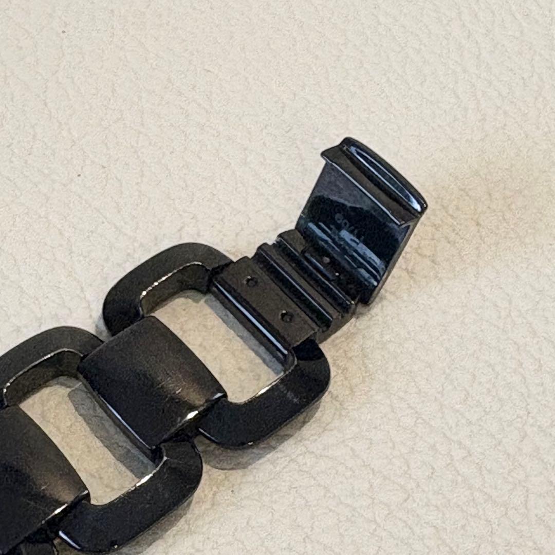 【GUCCI グッチ】ジャンク品 Gコレクション ブラック文字盤 腕時計