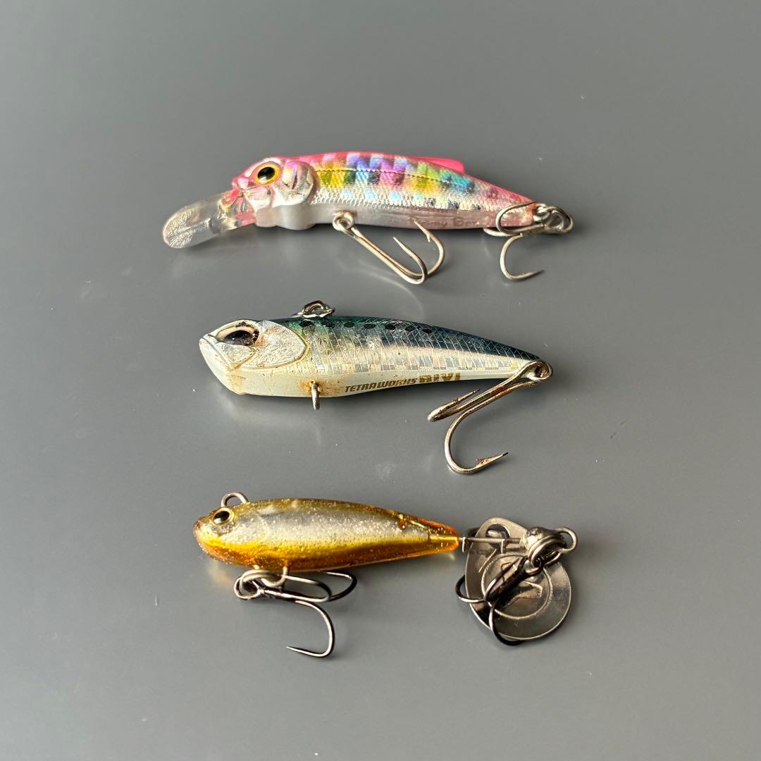 ライトゲーム：セット：メバル：シーバス：メッキ：トラウト：ロックフィッシュ