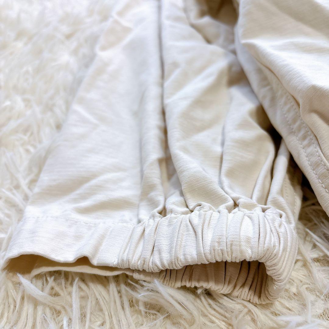 美品 アギュー　3way ロングマウンテンパーカー　キルティングベスト付 白