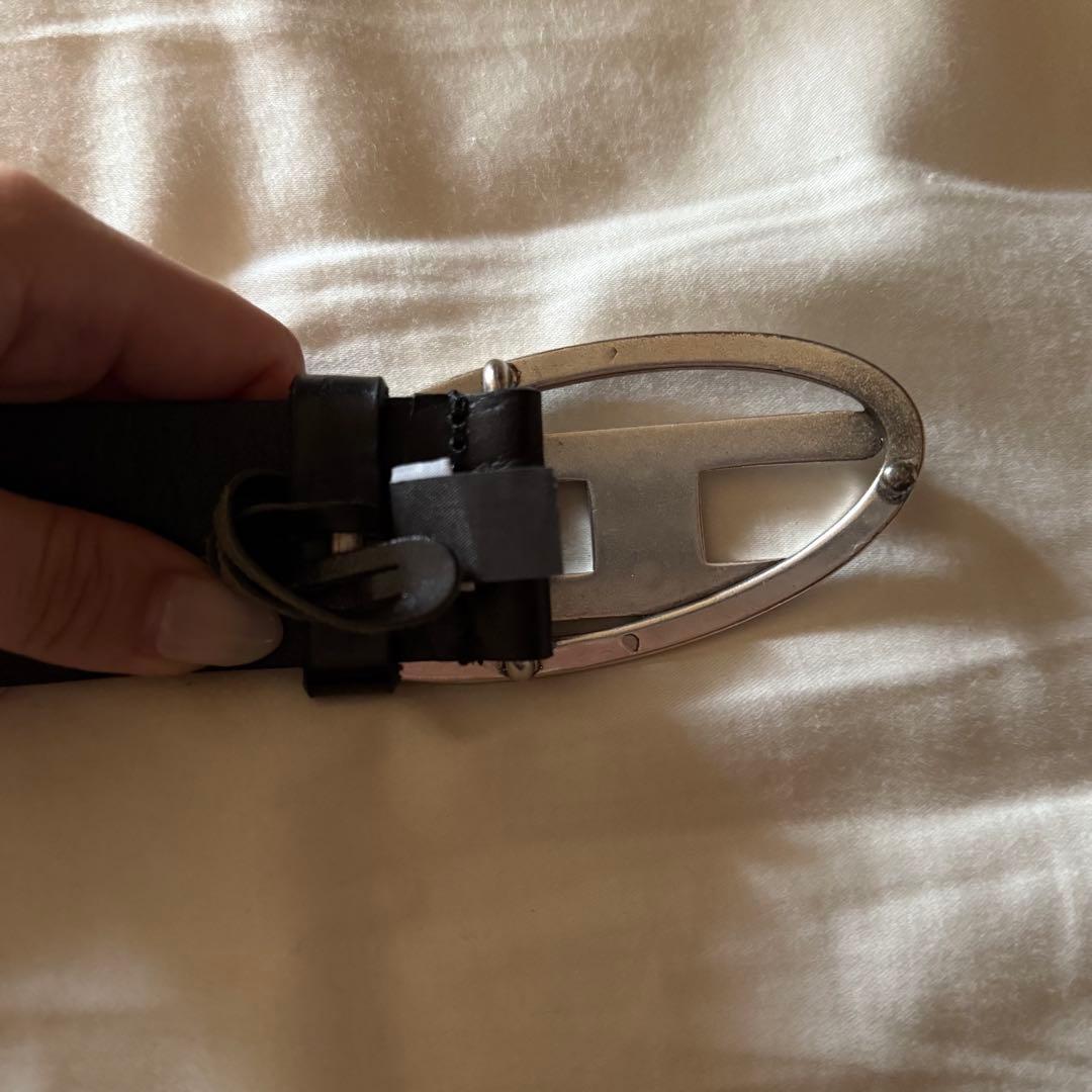 DIESEL レディース ロゴ ベルト