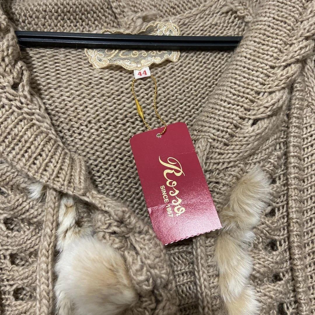 タグ付き　インポートロッサ フード付きポンチョ サイズ44