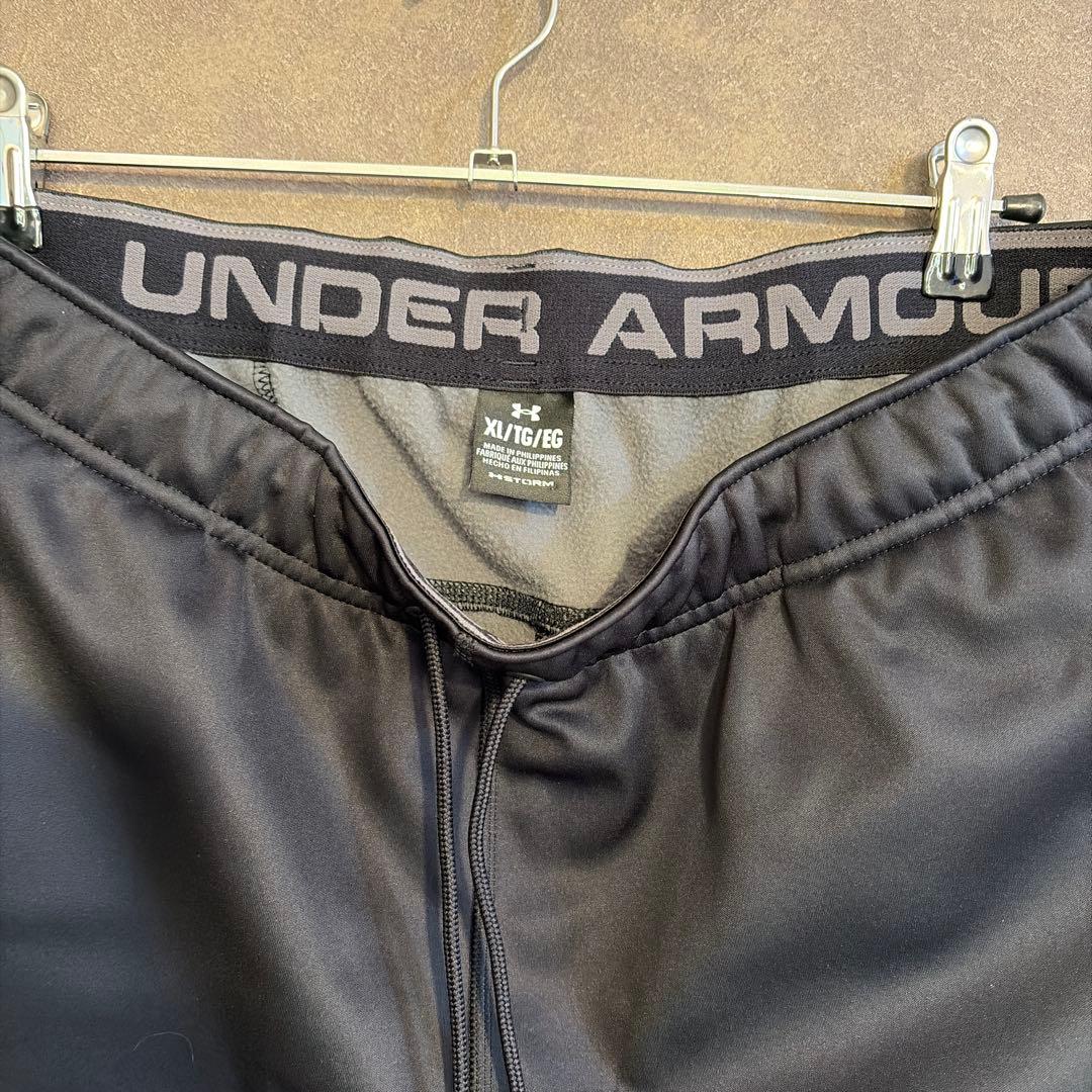 アンダーアーマー ジャージ 上下 メンズ 黒 L XL セットアップ