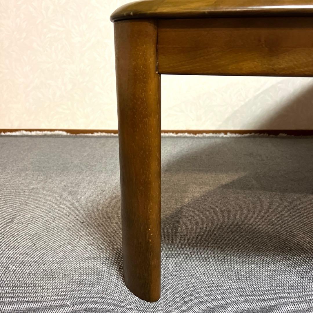 karimoku カリモク ローテーブル ヴィンテージ 木製 三角形 オールド