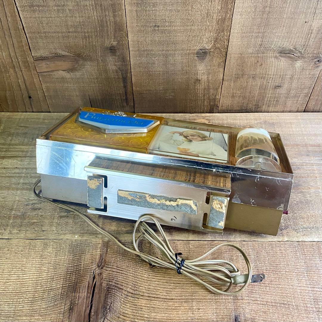 Burgermeister Beer★ナイトライトサインUSAビンテージ照明看板