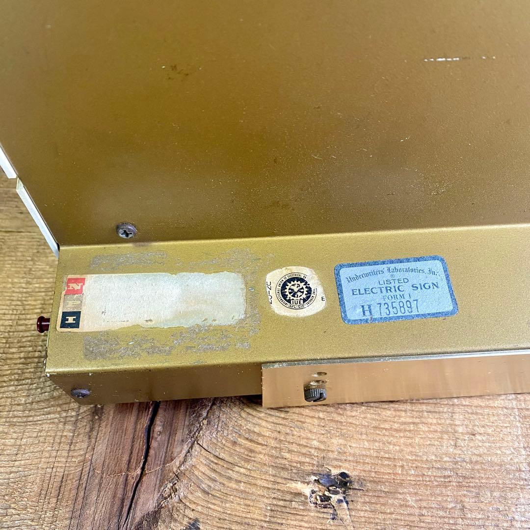 Burgermeister Beer★ナイトライトサインUSAビンテージ照明看板