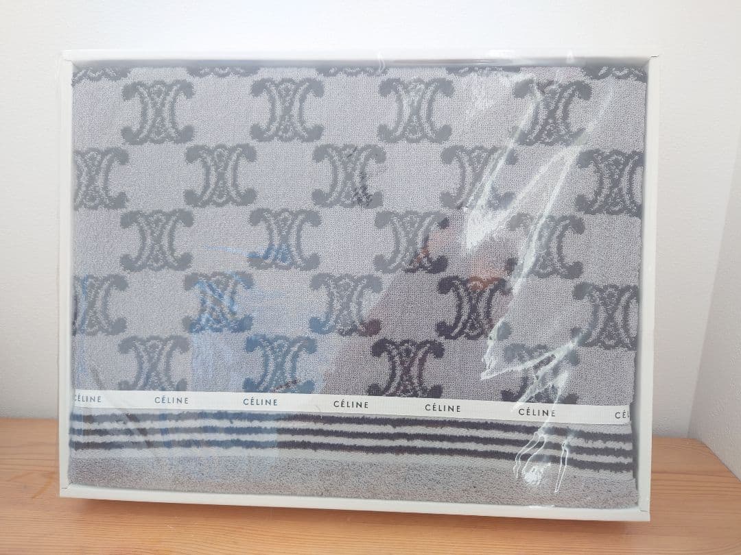 ★CÉLINE/セリーヌ マカダム柄 タオルセット★未使用品
