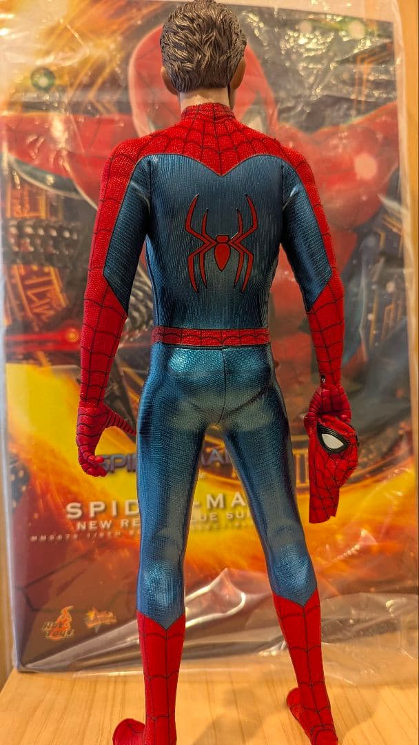 ホットトイズ スパイダーマン ニュー・レッド＆ブルースーツ MMS679