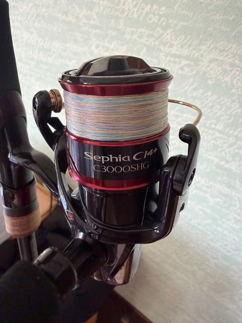 シマノ　セフィアCI4＋　エギングロッド　リールセット　　エギングセット