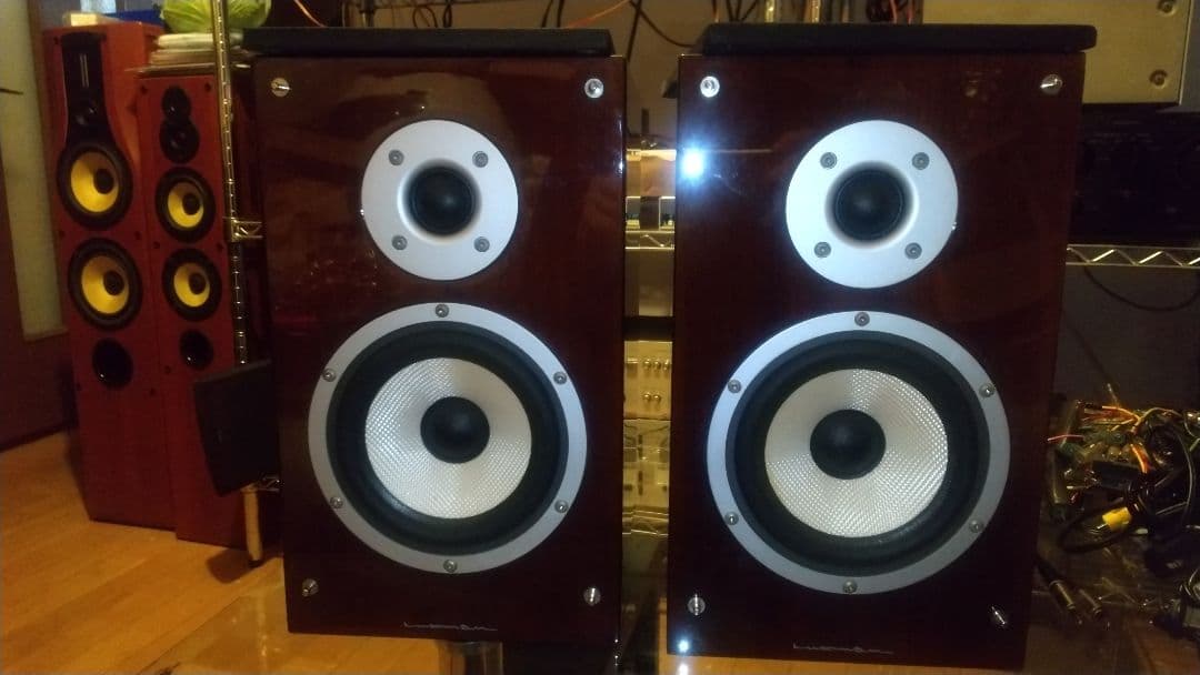 LUXMAN S-N100 大型マグネット搭載2ウェイ2スピーカーシステム 禁煙