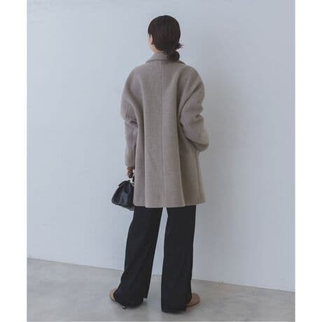 NOBLE　MTRオーバーPコート36　ベージュ