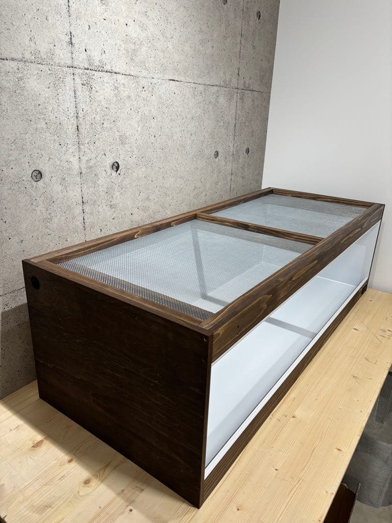 【OKA CAGE】爬虫類ケージ　1500×600×450 防水