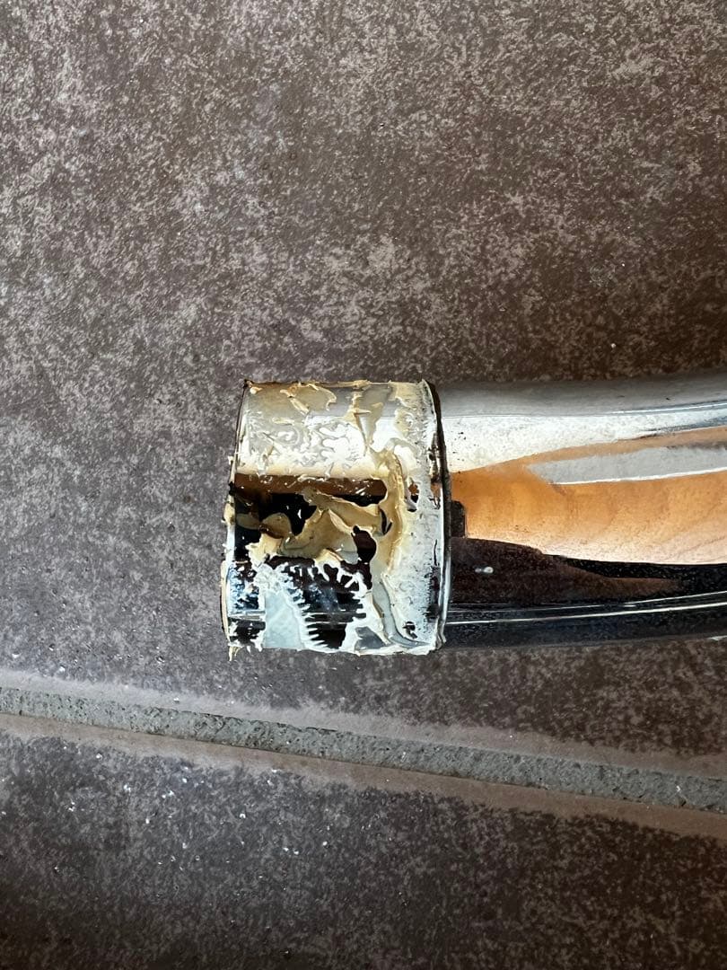 ゼファー400 χ 4-2-1マフラー 42.7 カット加工