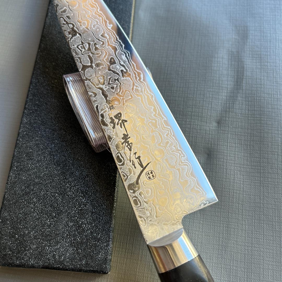 最終価格まで値引き・最高水準堺孝行 ダマスカス・デヴィ夫人刻印入・プレミアム品