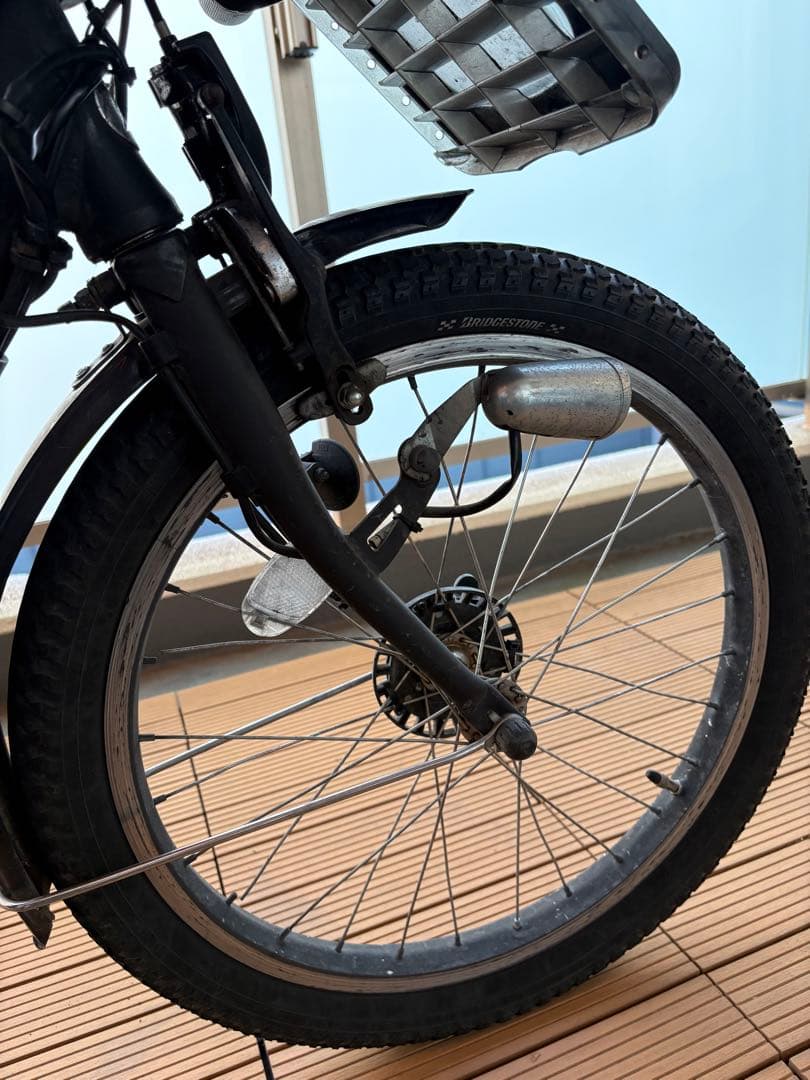 【引取限定】アンジェリーノプティットe／チャイルドシート／12.3Ah／現状渡し