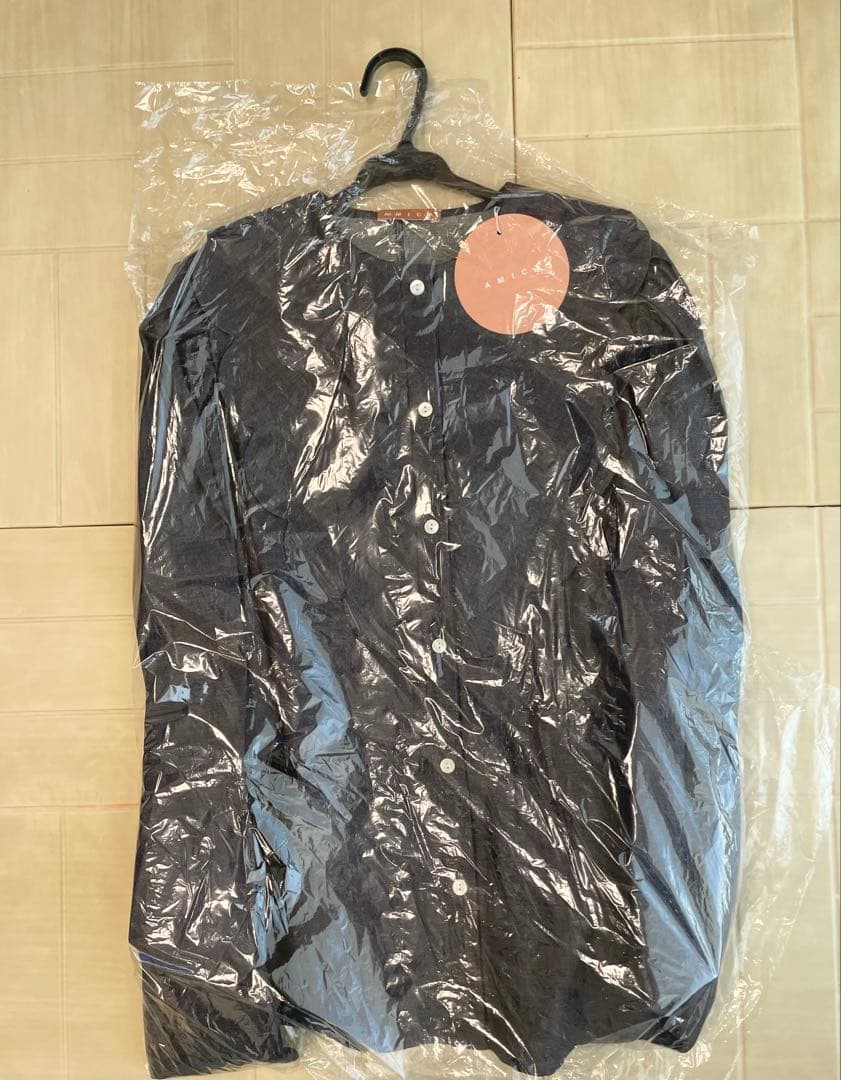 みー！新品amica デニムスカラップブラウス