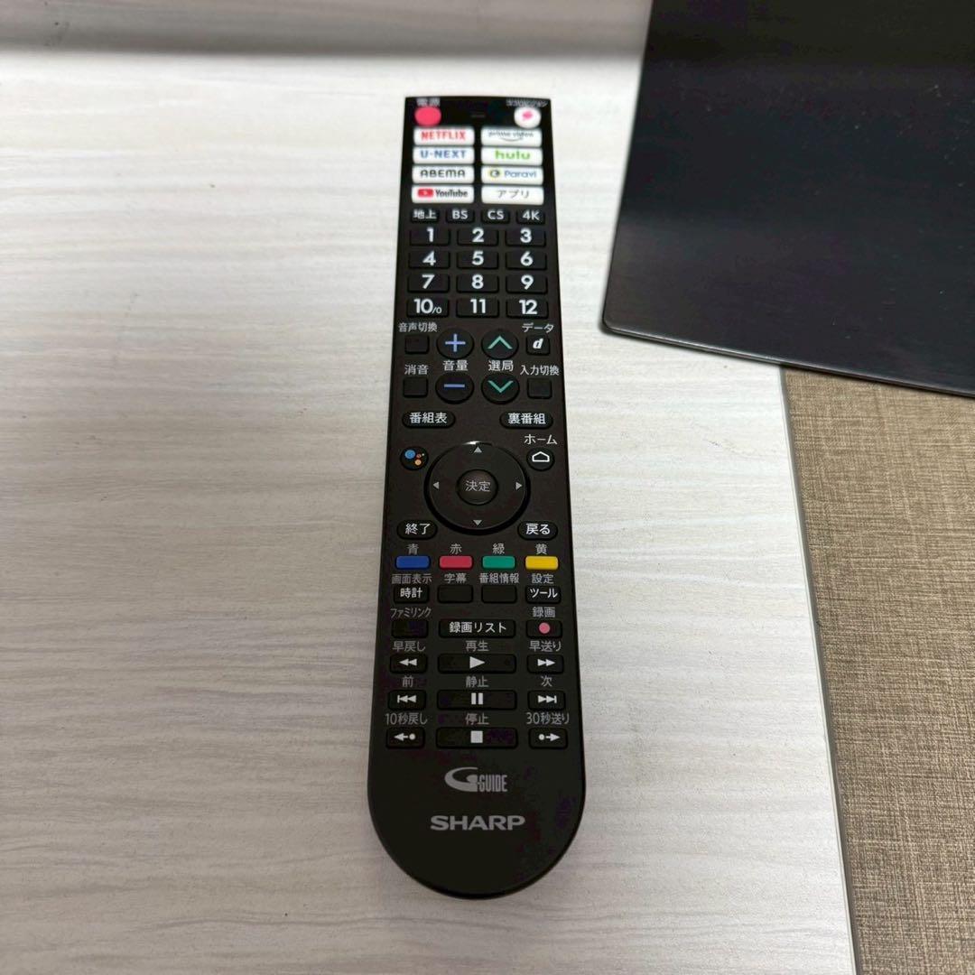 【極美品】SHARP AQUOS 4Kテレビ 4T-C55DP1 2022年製