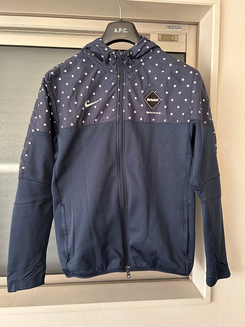 FCRB Nike セットアップ　ドット柄フード付きジャケット パンツ