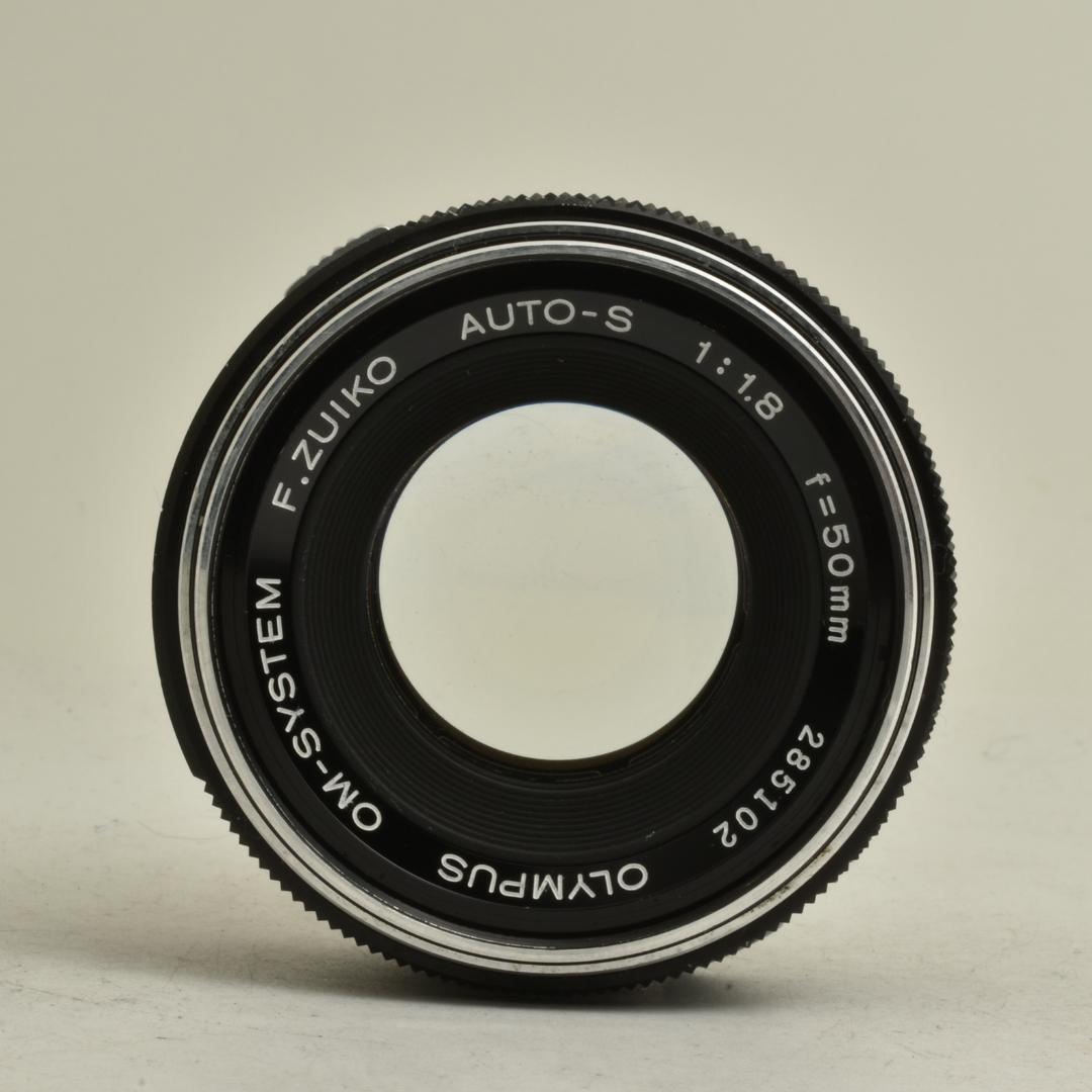 整備済 完動 Olympus OM-1 MD 50mm F1.8 露出計バッチリ