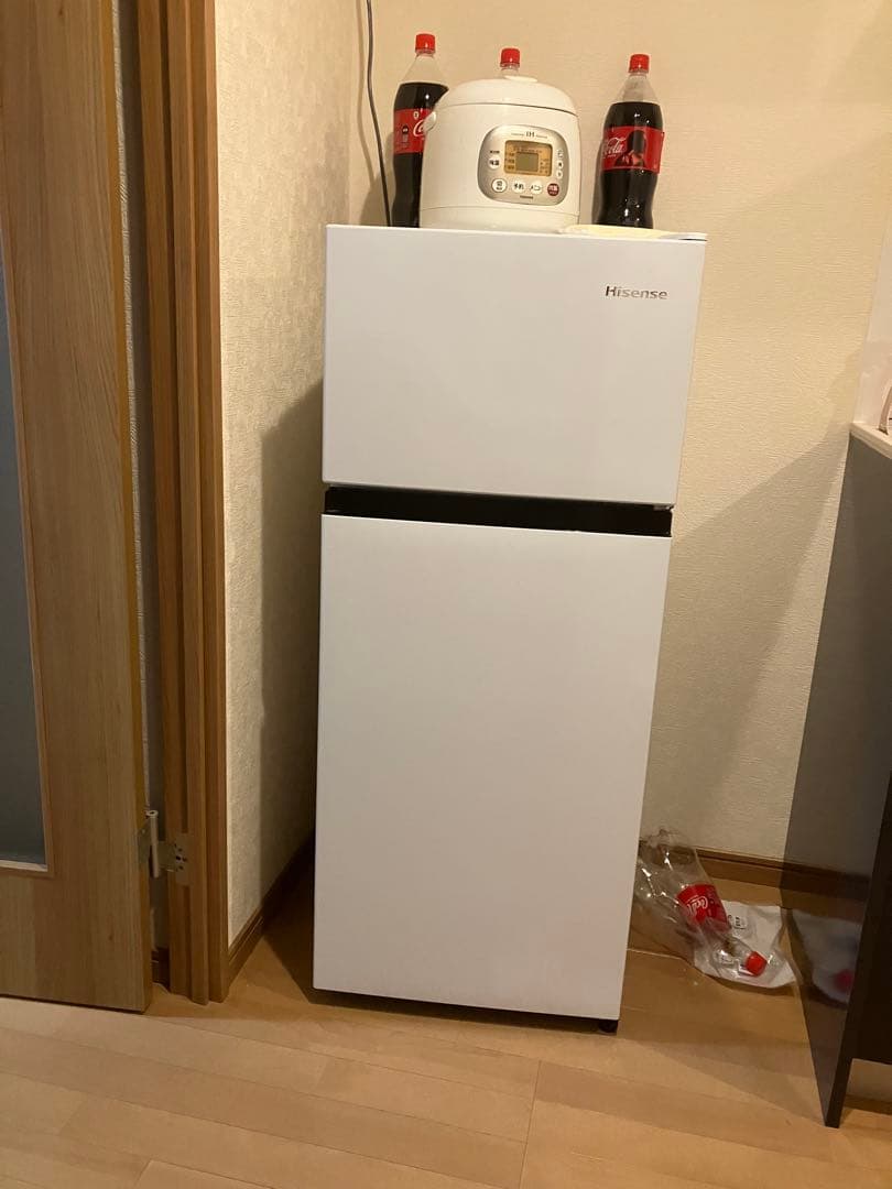 Hisense ホワイト冷蔵庫・冷凍庫
