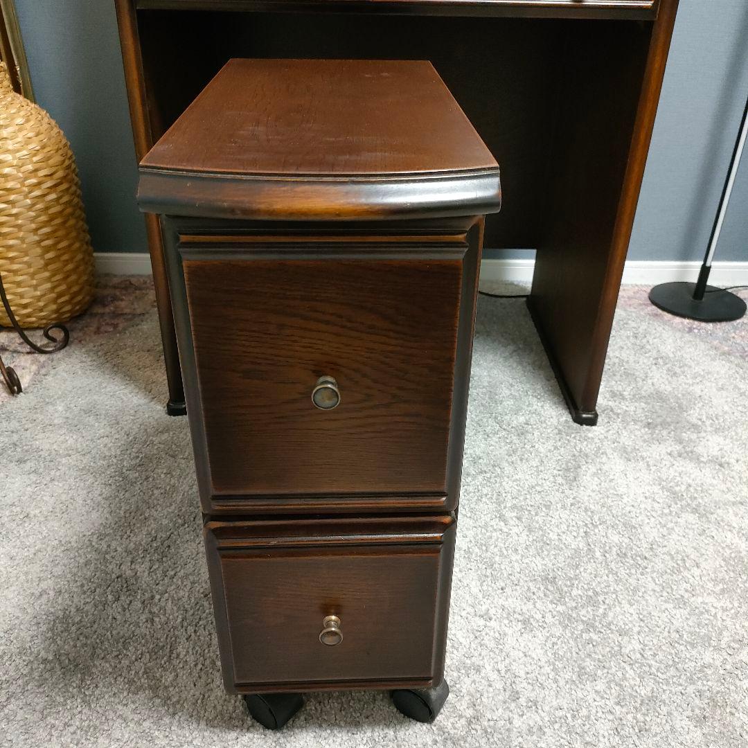 【チョコまま】　ATLANTA アンティーク ドレッサー デスクミラー