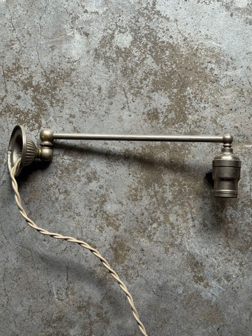 NICKEL PLATED スウィングアーム ランプ　faries