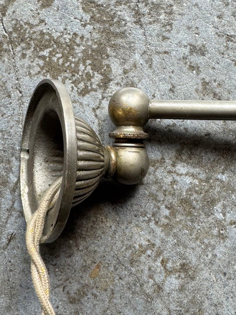 NICKEL PLATED スウィングアーム ランプ　faries