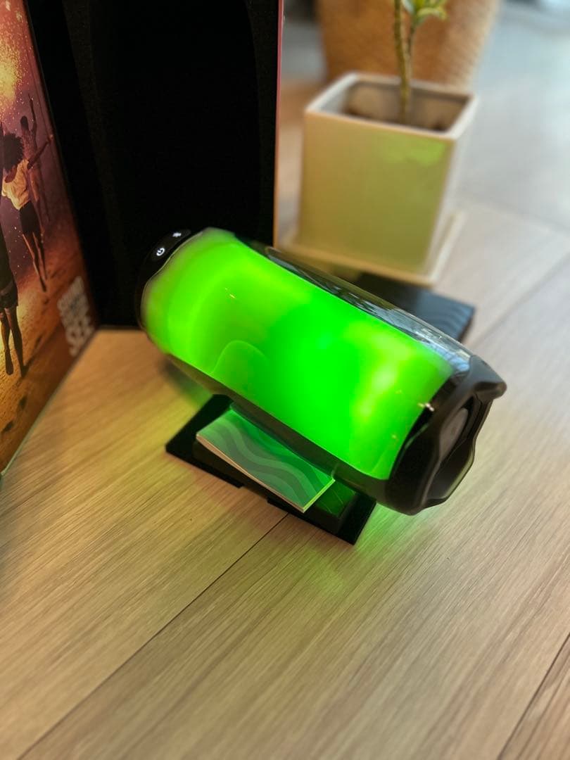 ✨美品JBL PULSE 4 ポータブルBluetoothスピーカー ブラック