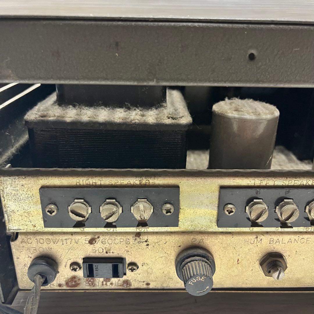 リ*ア様 TRIO 真空管式プリメインアンプ W-46K ジャンク