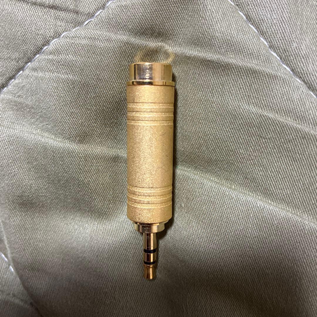 SONY MDR-M1ST + エルパ 変換プラグ PA-106