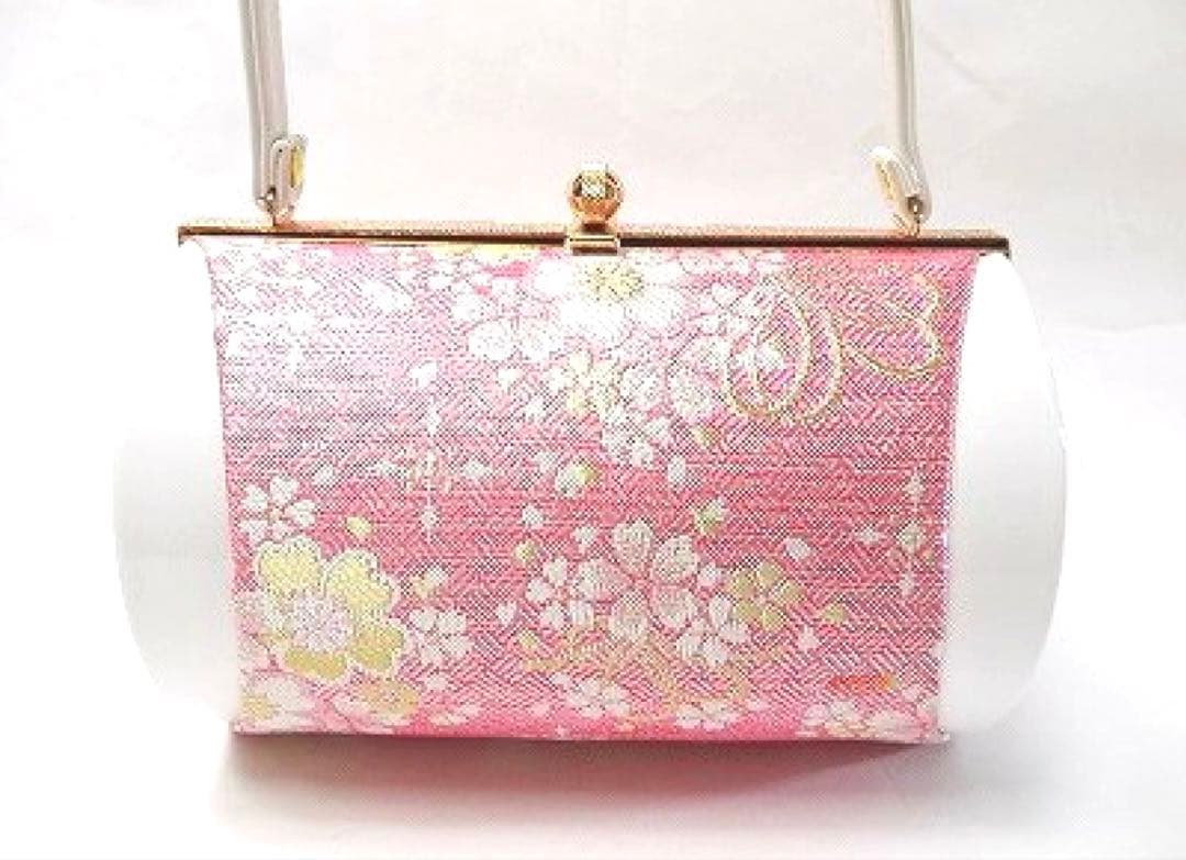 草履バッグセット 問屋廃業品 ゾウリバッグ 佐賀錦調帯地使用 日本製 M寸