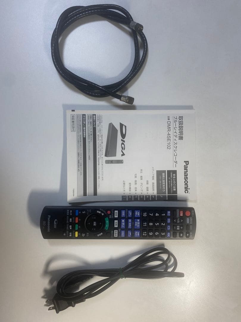 Panasonic DMR-4SE102 ブルーレイディスクレコーダー