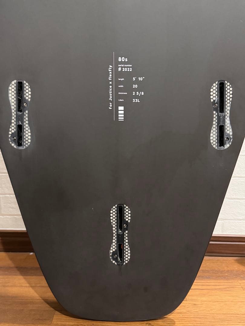 【送料込み、匿名配送】ジャスティス　80's フレックスフライ　５'10