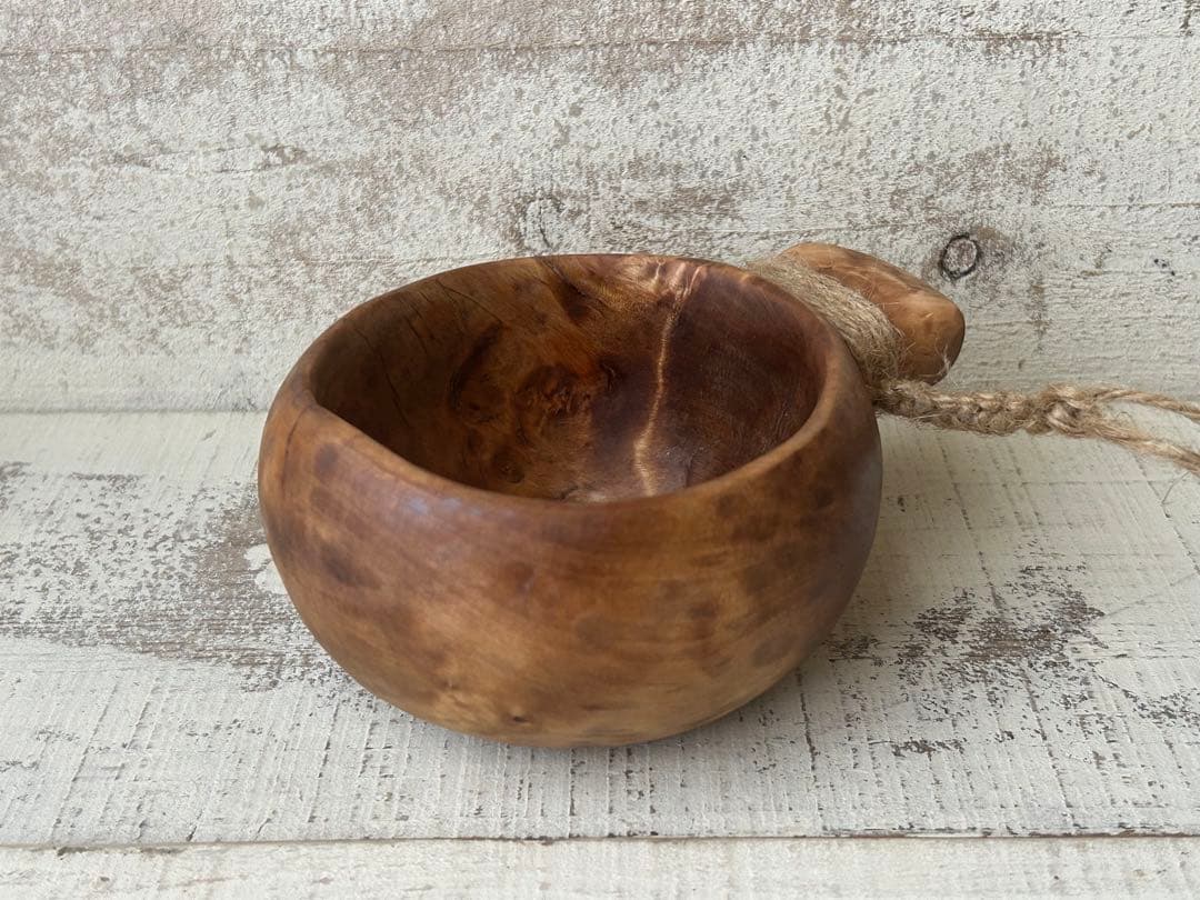 sunswood サンズウッド　白樺瘤　ククサ　kuksa ソロキャン　野営