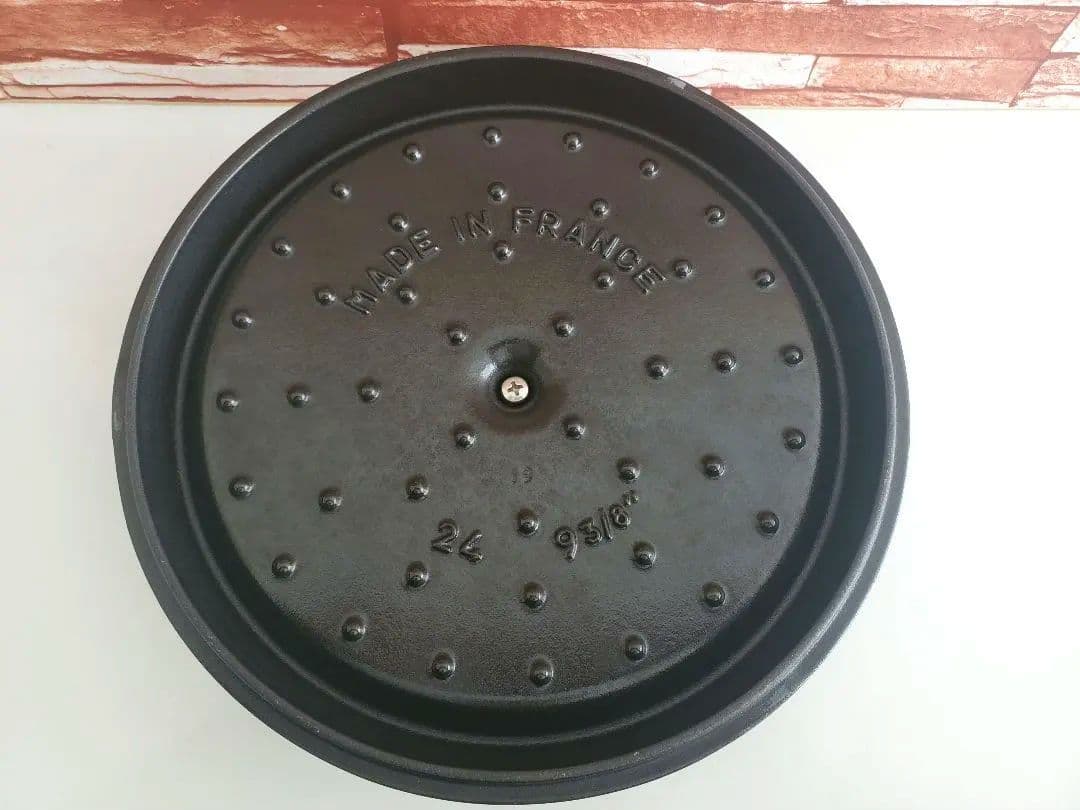 【週末価格】staub ピコ・ココット ラウンド 　24㎝　ストウブ