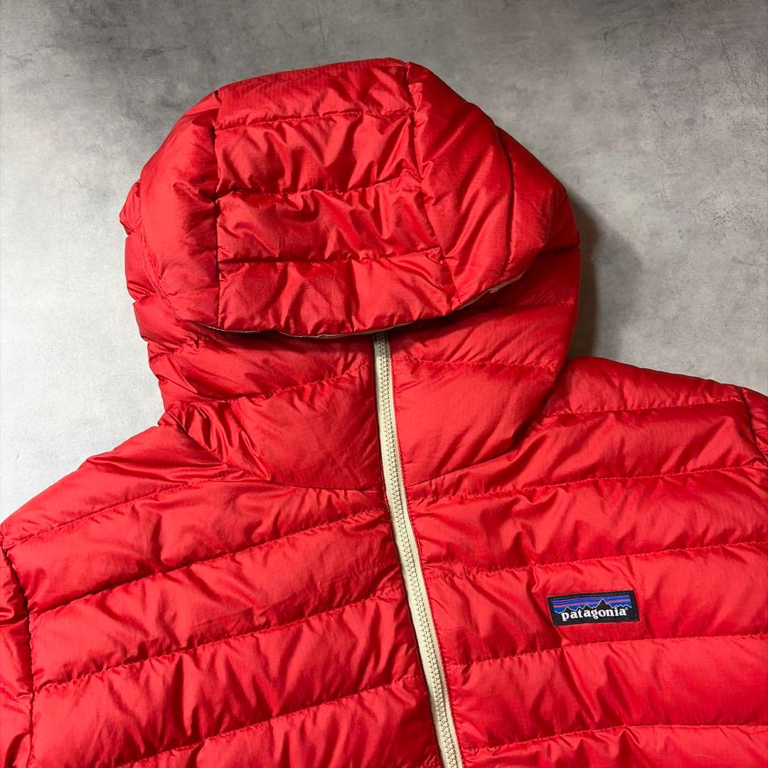 ジャケット・アウター 00s Patagonia Down sweater hoody red