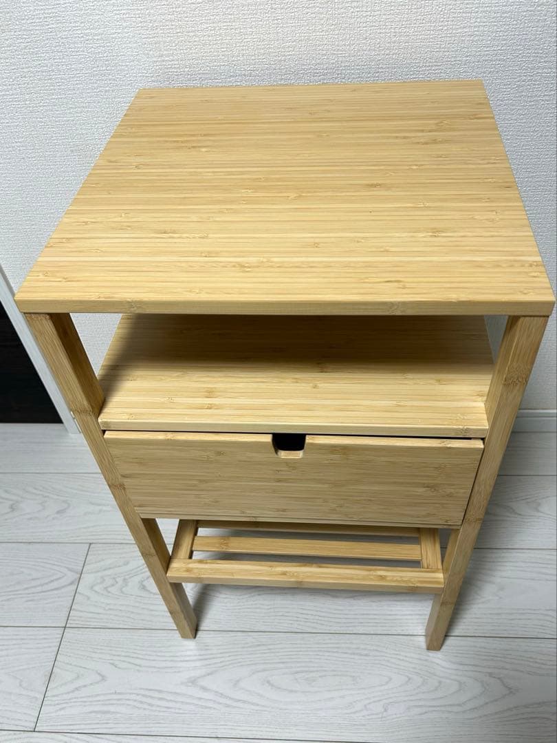 【極美品】IKEA　NORDKISA ノールドシーサ サイドテーブル