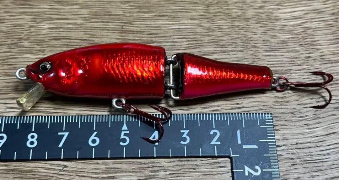 【ハンドメイド】HMNG ヘミング ジョイント ブラッディーレッド 80mm