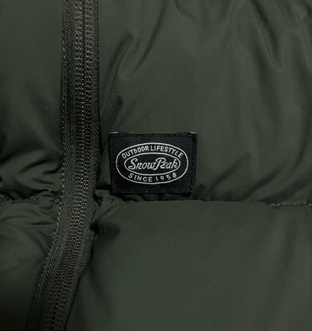  Peak/スノーピークのダウンジャケット　Lサイズ　送料無料