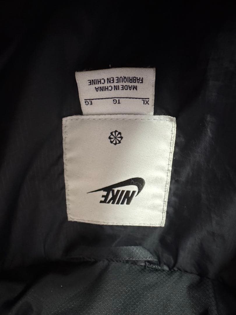Nike ブラック ダウンジャケットXL