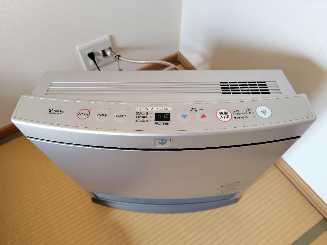 除菌イオン プラズマクラスター 都市ガスファンヒーター RC-390NP-1