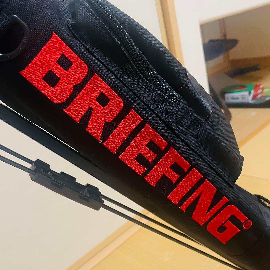 【美品】ブリーフィング BRIEFING ゴルフセルフスタンドキャリーバッグ