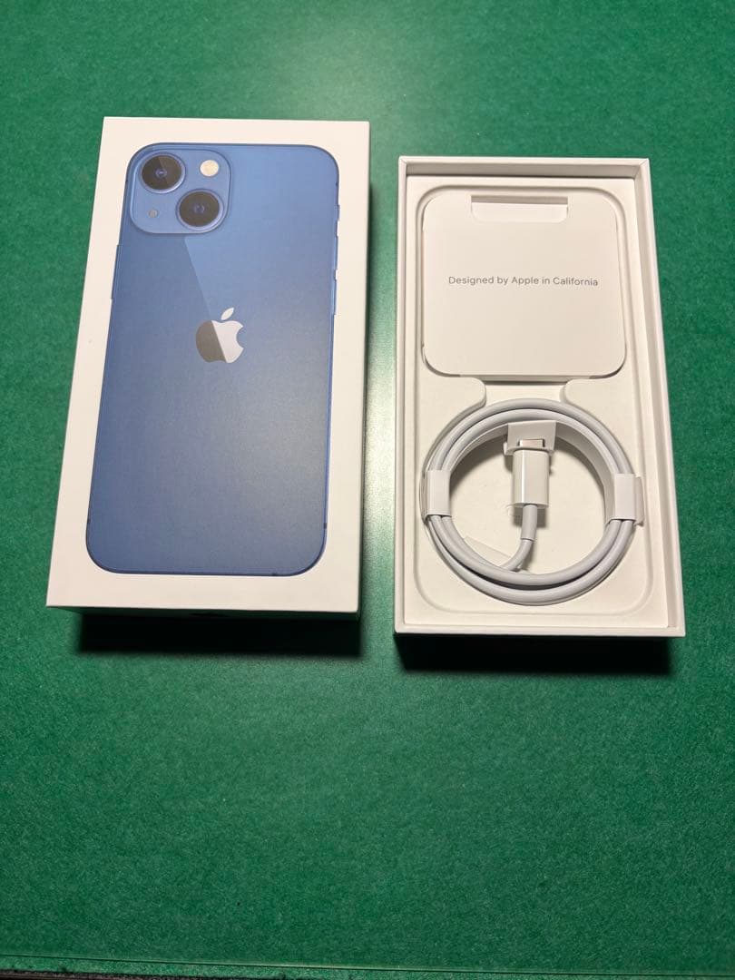 美品　iPhone 13 mini 128GB ブルー