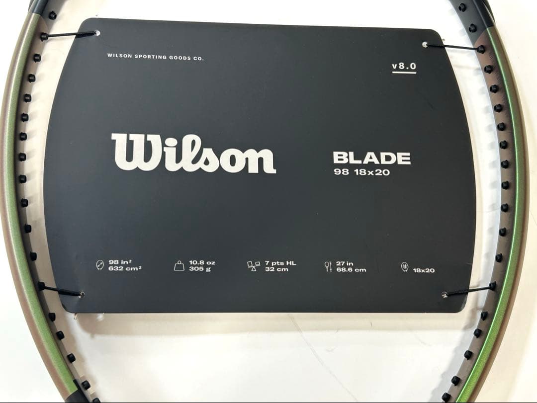 ま*る様 ウイルソンブレード98 18×20V8 グリップサイズ2