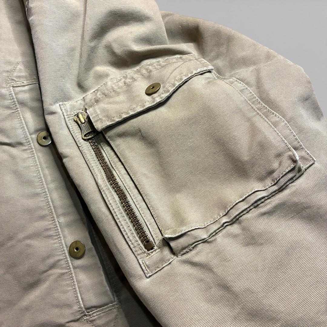 美品 OLD GAP ミリタリーコート ボアライナー Y2K ビッグサイズ